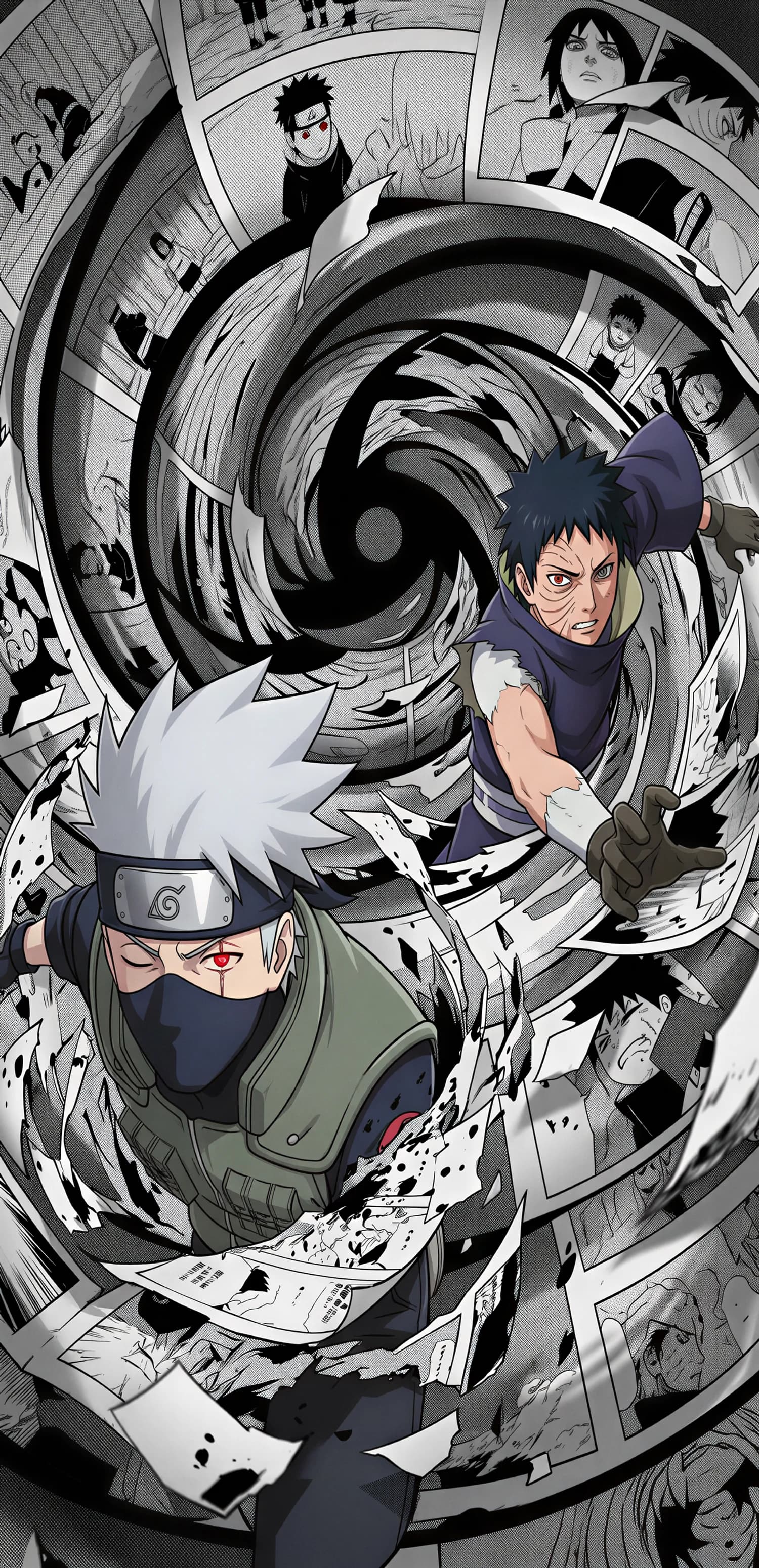 Kakashi & Obito — Shared Eye
