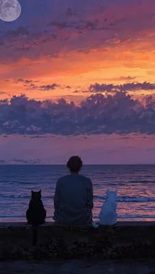 Peaceful Night Watch wallpaper thumbnail