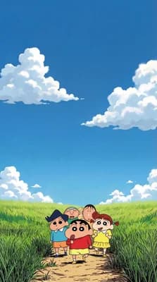 Shinchan with Friends wallpaper thumbnail