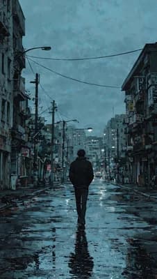 Rainy City Nights wallpaper thumbnail