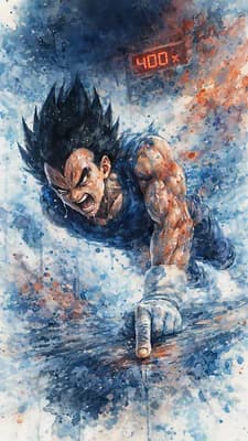 Intense Superhero Moment wallpaper thumbnail