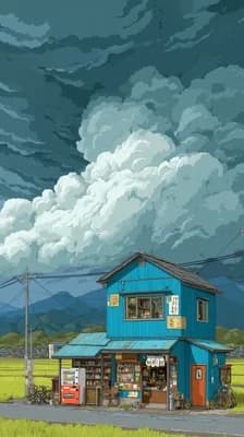 Rural Japanese Shop wallpaper thumbnail