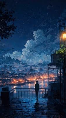 Night City Dreamscape wallpaper thumbnail