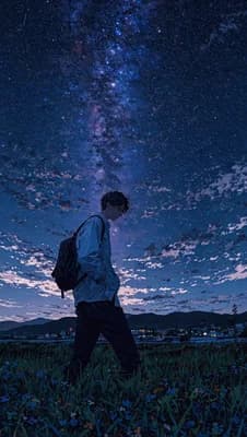 Starry Night Sky wallpaper thumbnail