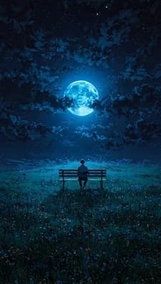 Moonlit Solitude wallpaper thumbnail