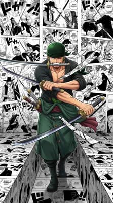 Roronoa Zoro  — Three Sword Demon wallpaper thumbnail