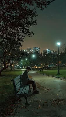 Lonely Night Thoughts wallpaper thumbnail