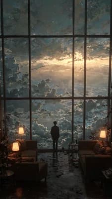 Cloudy Cityscape View wallpaper thumbnail