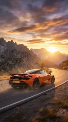 Speedy Mountain Drive wallpaper thumbnail