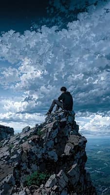 Lonely Mountain Peak wallpaper thumbnail