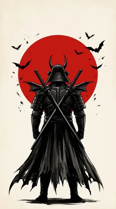 Samurai Warrior of the Night wallpaper thumbnail
