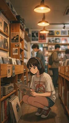 Vinyl Record Haven wallpaper thumbnail