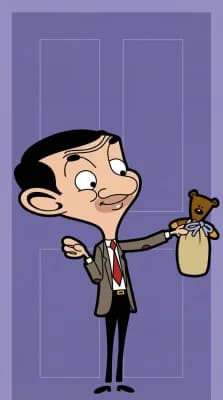 Mr Bean Teddy wallpaper thumbnail