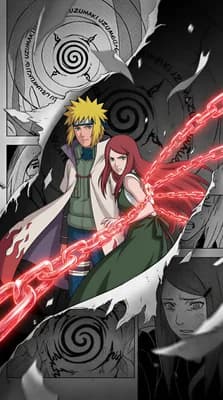 Minato & Kushina — Flash of Love wallpaper thumbnail