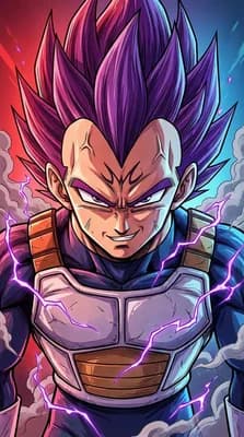 Majin Vegeta wallpaper thumbnail