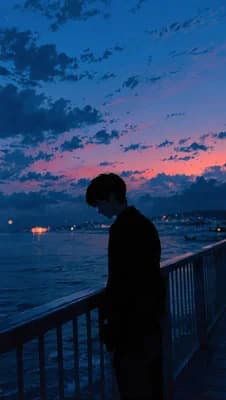 Lonely Night View wallpaper thumbnail