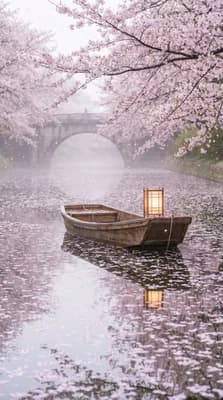 Cherry Blossom Serenity wallpaper thumbnail