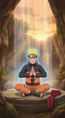 Naruto In Meditation wallpaper thumbnail