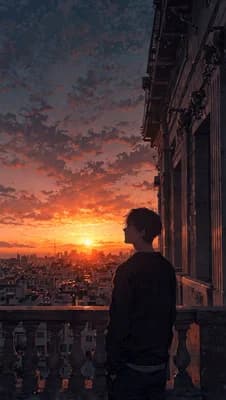 City Sunset View wallpaper thumbnail