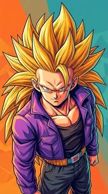 Trunks Super Saiyan 3 wallpaper thumbnail