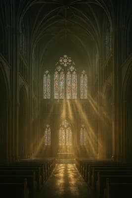 Golden Cathedral Light wallpaper thumbnail