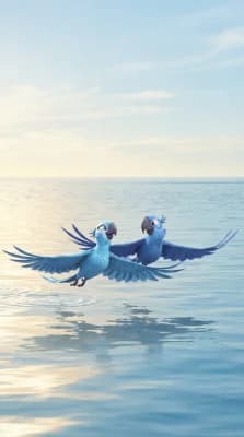 Blu & Jewel wallpaper thumbnail