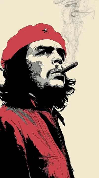 Che Guevara Portrait wallpaper thumbnail