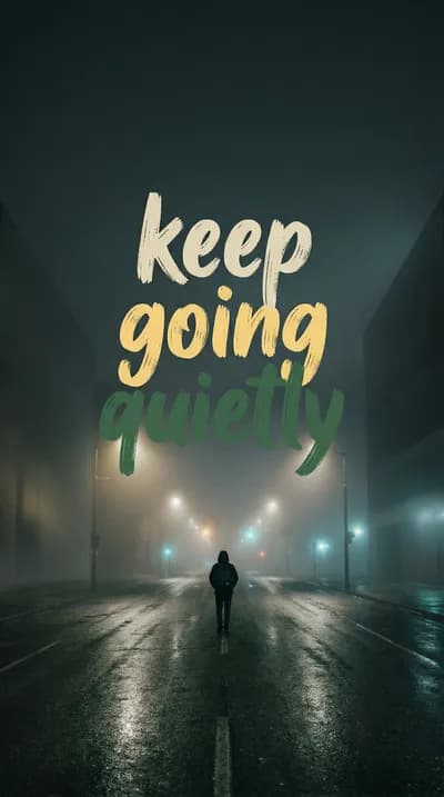Keep Going Quietly wallpaper thumbnail
