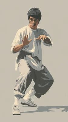 Bruce Lee Stance wallpaper thumbnail