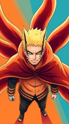 Naruto Baryon Mode wallpaper thumbnail