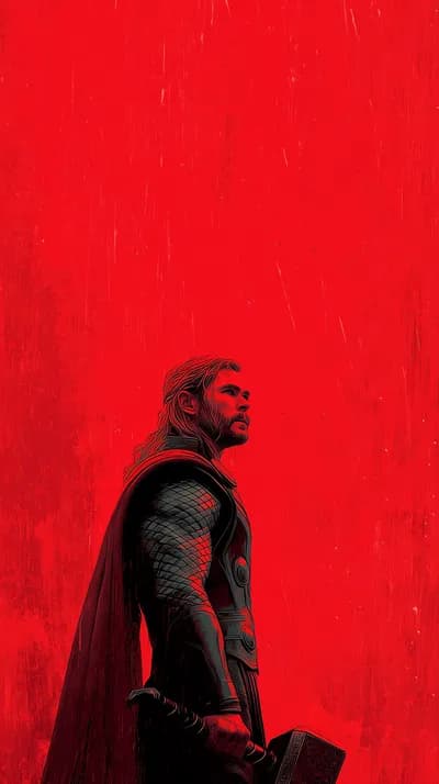 Thor's Dark Vigil wallpaper thumbnail