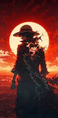 Crimson Pirate Eclipse wallpaper thumbnail