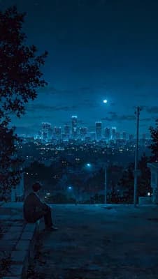 City Night Loneliness wallpaper thumbnail