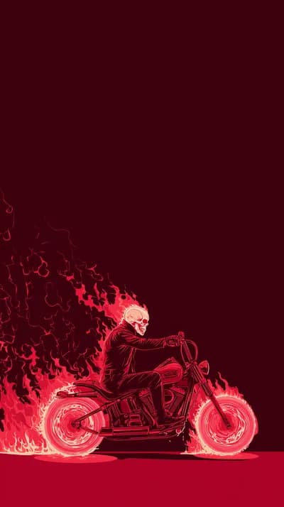 Ghost rider by Pixel pulse wallpaper thumbnail