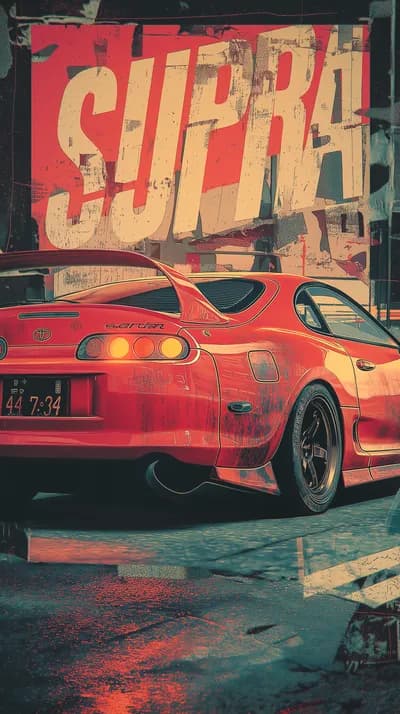 Red Hot Supra wallpaper thumbnail