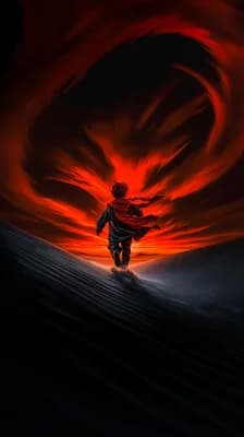 Running From The Storm wallpaper thumbnail