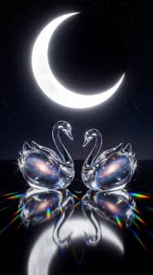 Swans wallpaper thumbnail