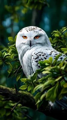 Owl In The Woods wallpaper thumbnail