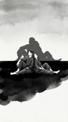 B&W Illustration wallpaper thumbnail