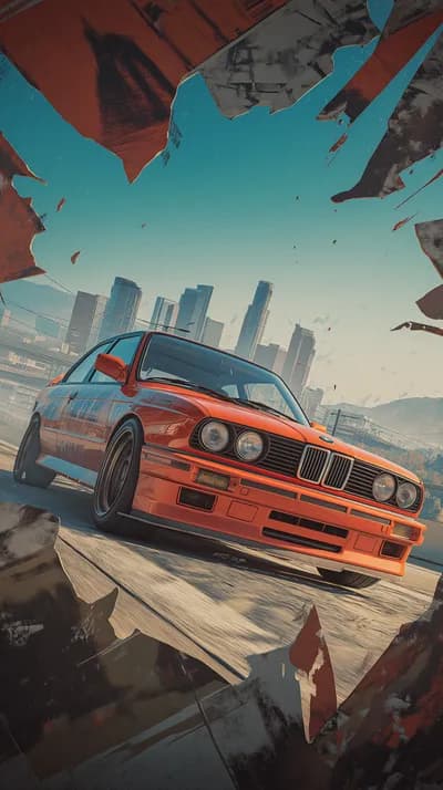 BMW E 30 wallpaper thumbnail