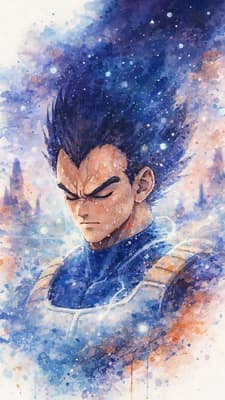Vegeta In Space wallpaper thumbnail