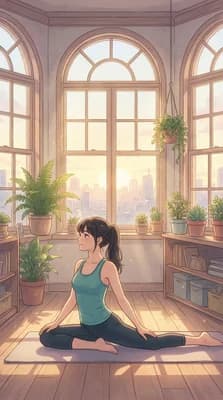 Morning Yoga Stretch wallpaper thumbnail