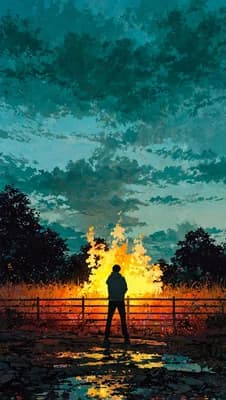 Blazing Sunset Fury wallpaper thumbnail