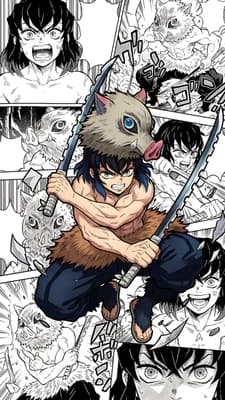 Inosuke Hashibira  — Boar King wallpaper thumbnail