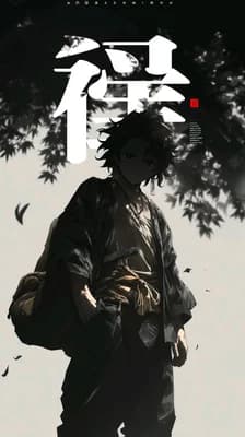 Mysterious Anime Character wallpaper thumbnail