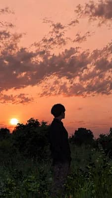 Sunset Lonely Boy wallpaper thumbnail