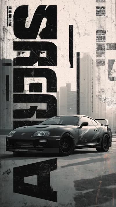 Supra MK4 wallpaper by pixel Pulse wallpaper thumbnail