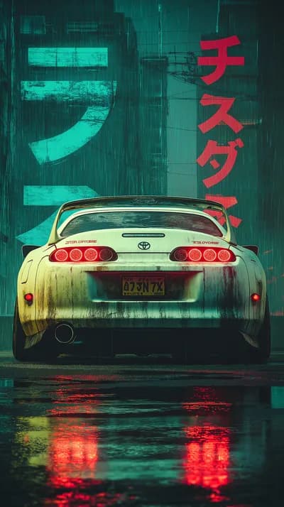 Supra MK4 wallpaper by pixel Pulse wallpaper thumbnail