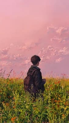 Peaceful Field Moment wallpaper thumbnail