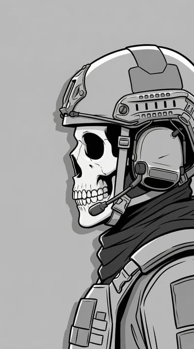 COD Skull Soldier wallpaper thumbnail